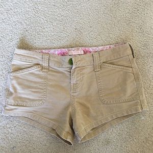 Abercrombie & Fitch Khaki Shorts