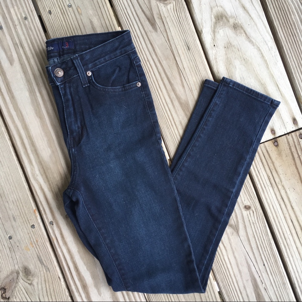 Just USA Dark Wash High Waist Jeans