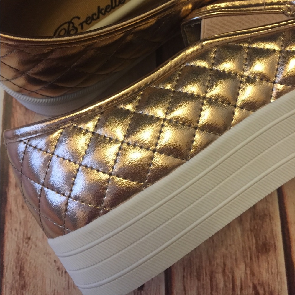 ❗️Sizes 5.5, 8, 8.5 Super fun metallic shoes - Picture 5 of 7