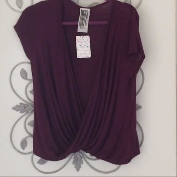 Free People Sweaters - Free People NWT XS Faux Wrap Top