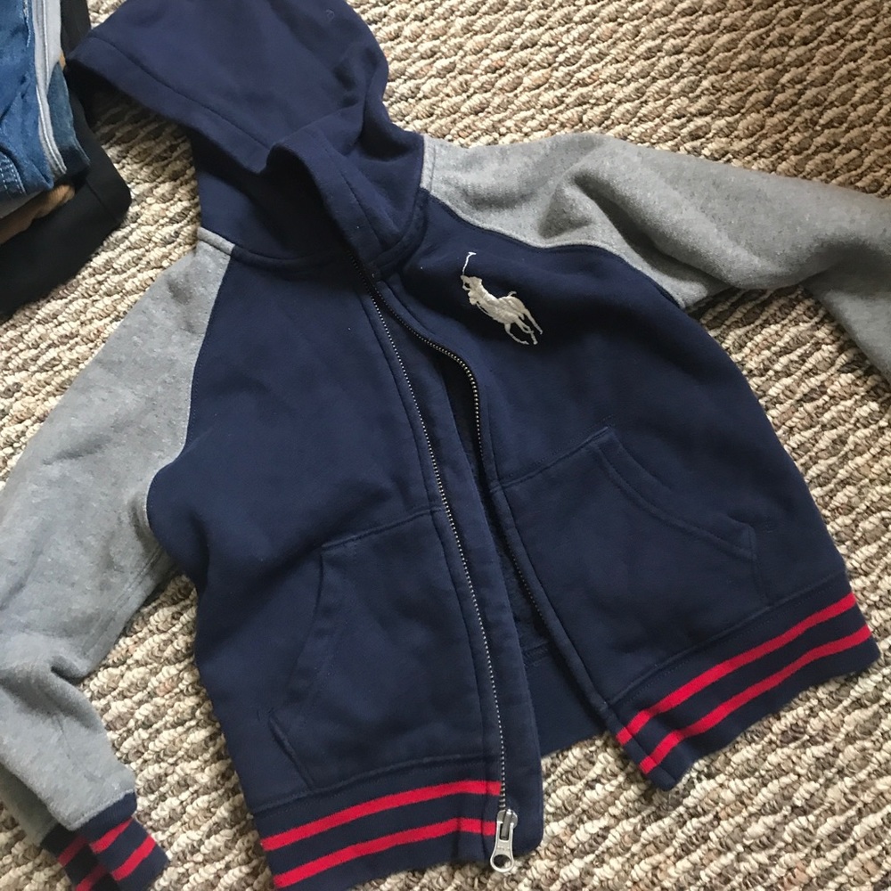 Polo sweater size 4