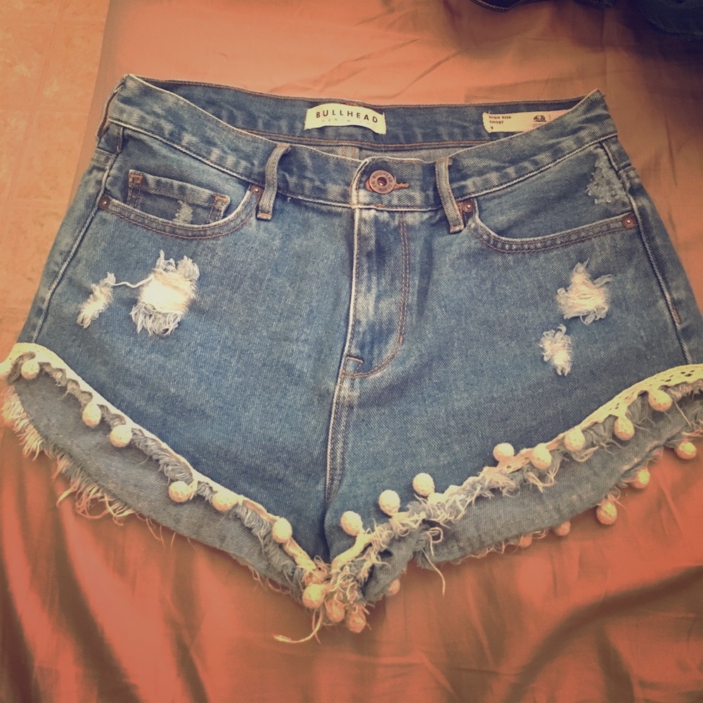 Bullhead (pacsun) high rise shorts size 9 juniors