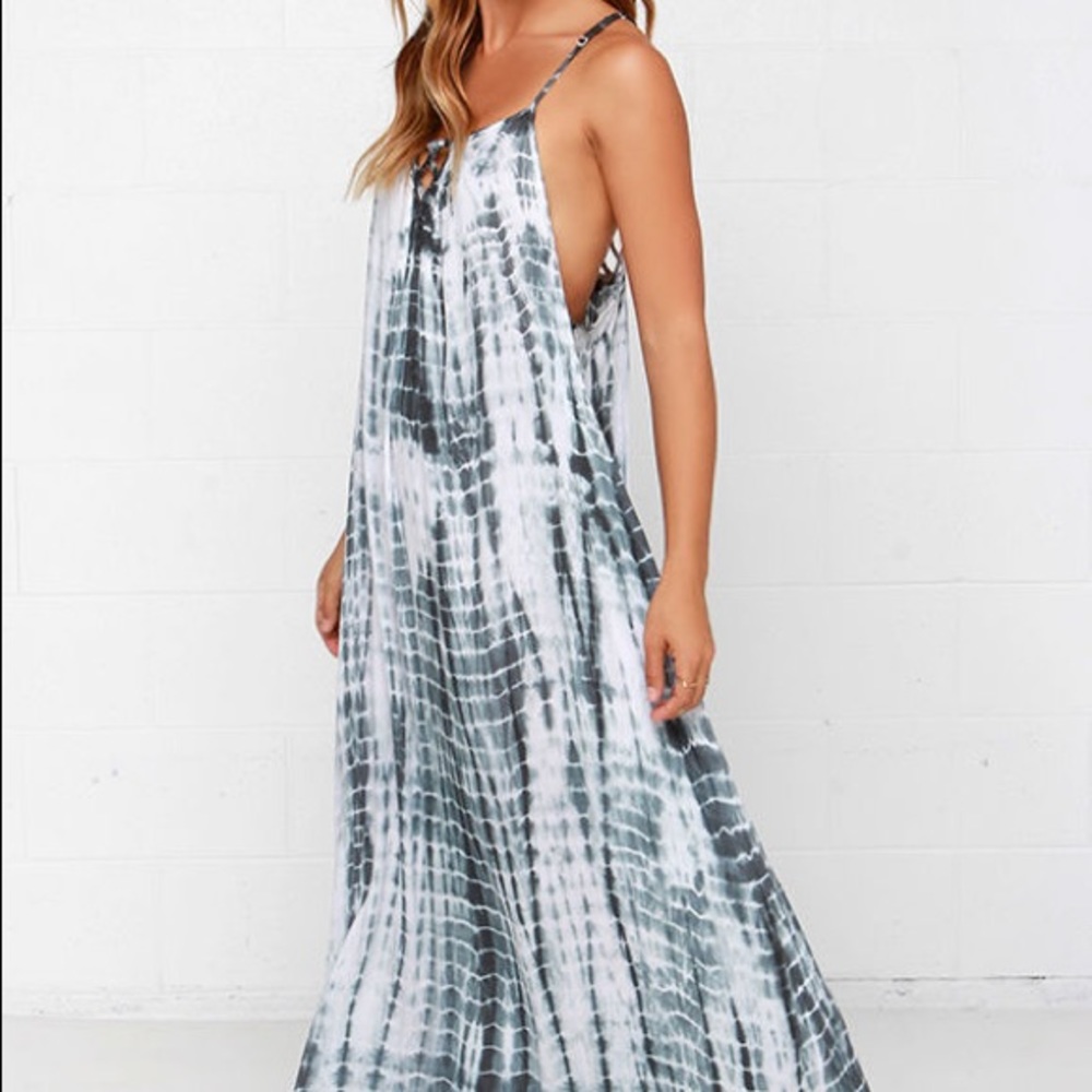 ✌️Boho Tie-Dye Maxi Dress🌸