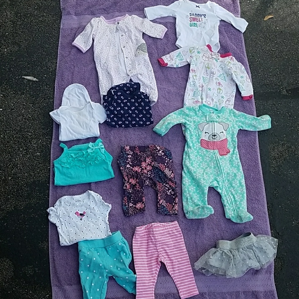 Baby clothes lot