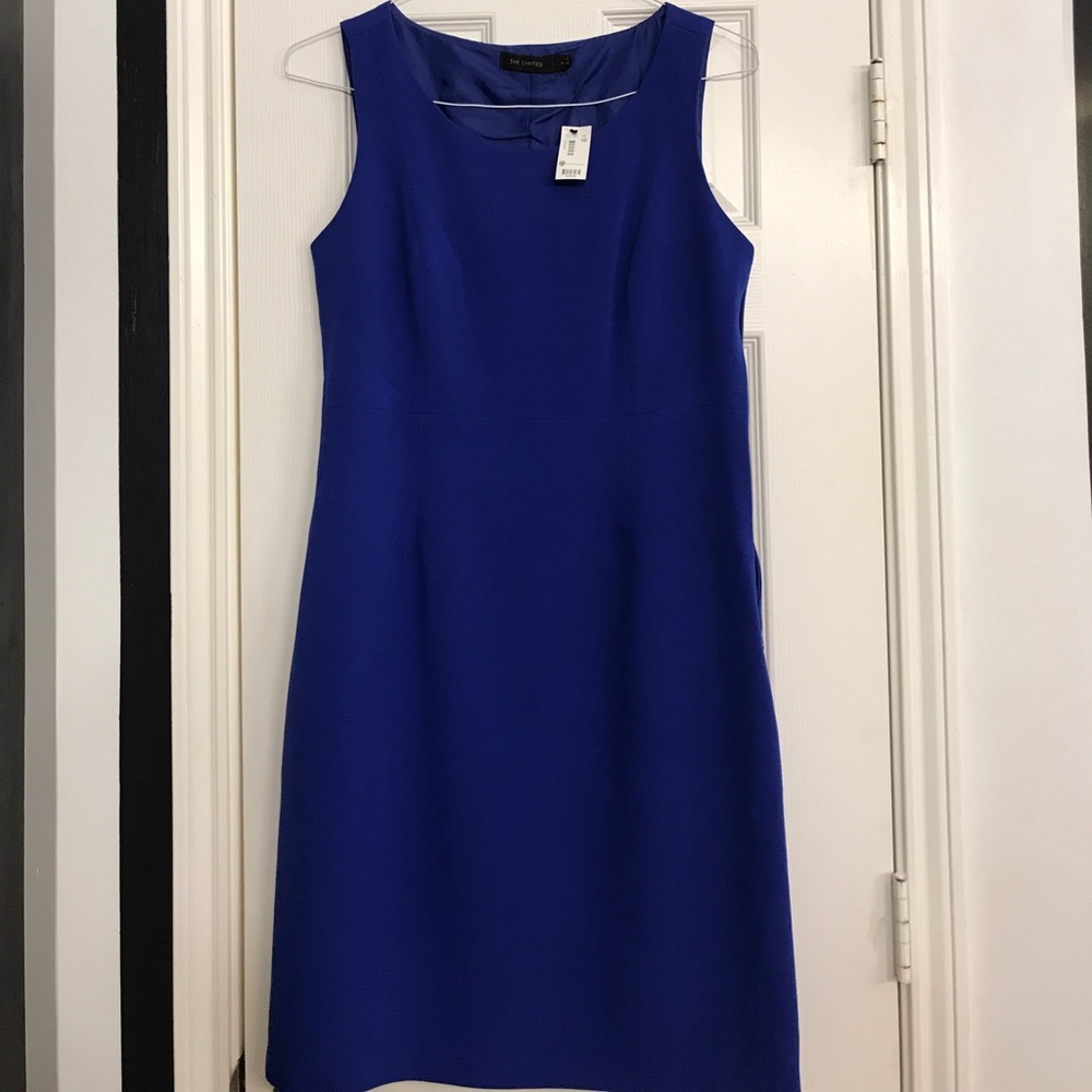 Royal blue dress