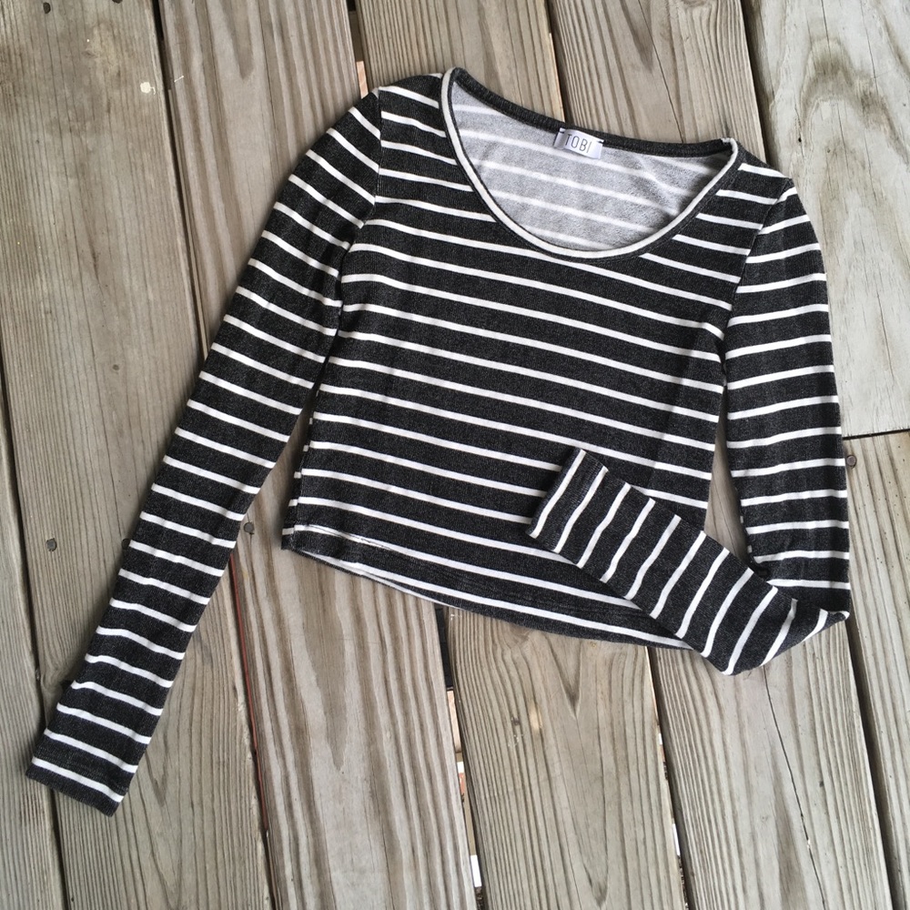 Striped Long Sleeve Top
