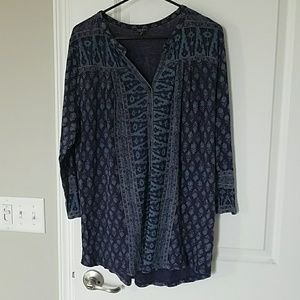 Women's Plus Lucky brand top