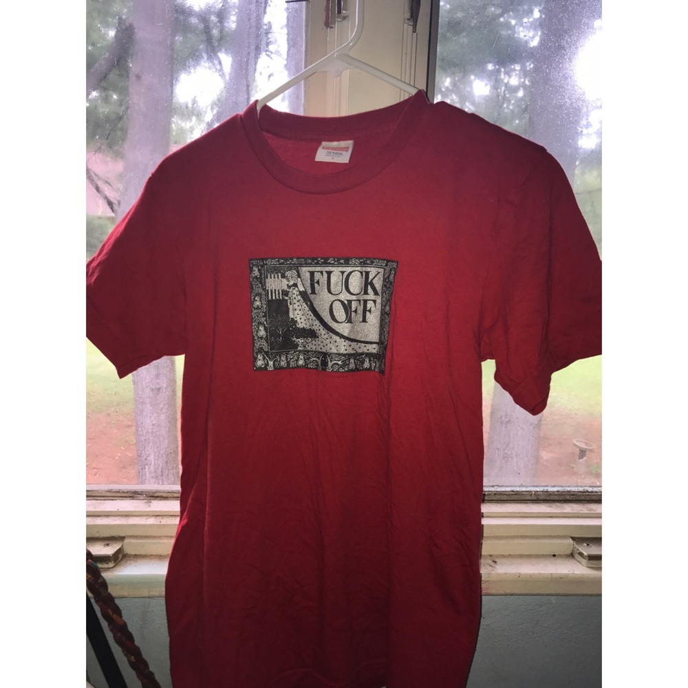 Supreme fuck off tee