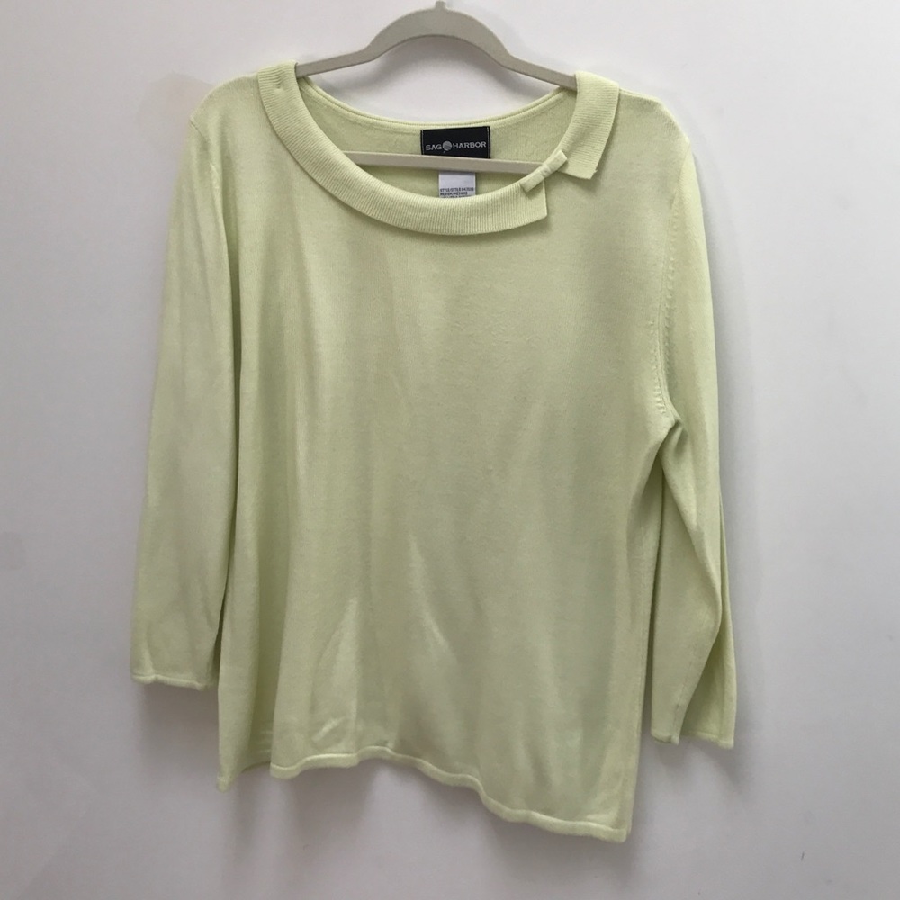 Sag Harbor Sweater - Mint Green