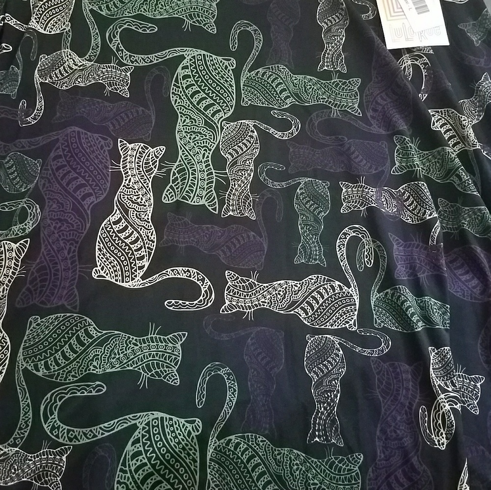 Lularoe Large mosiac cat maxi