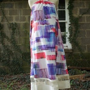 Beautiful Anthropologie Watercolor Dress