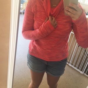 Warm exercise sweater