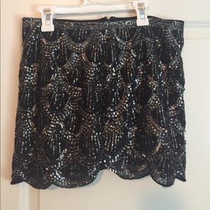 Sequins skirt