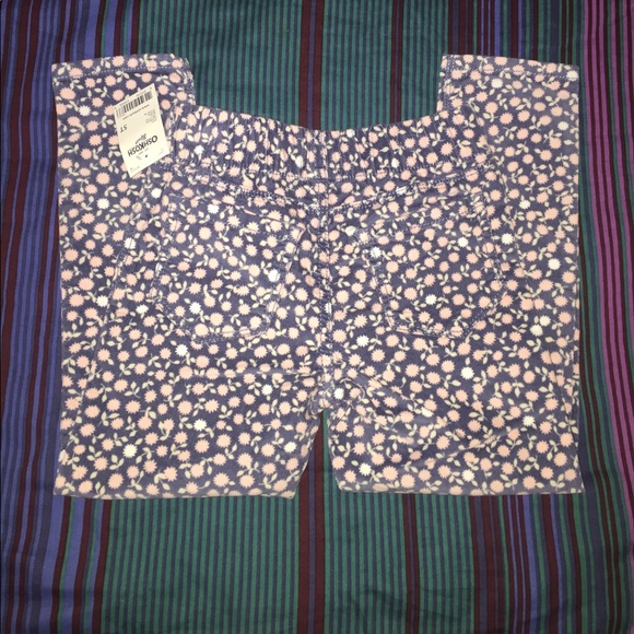 Navy Floral Cords - Picture 2 of 4