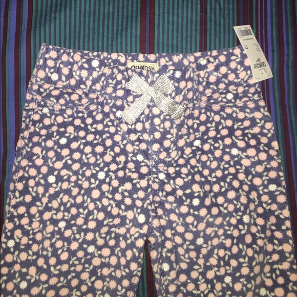 Navy Floral Cords - Picture 3 of 4