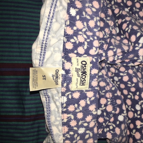 Navy Floral Cords - Picture 4 of 4