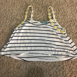 Daisy crop top