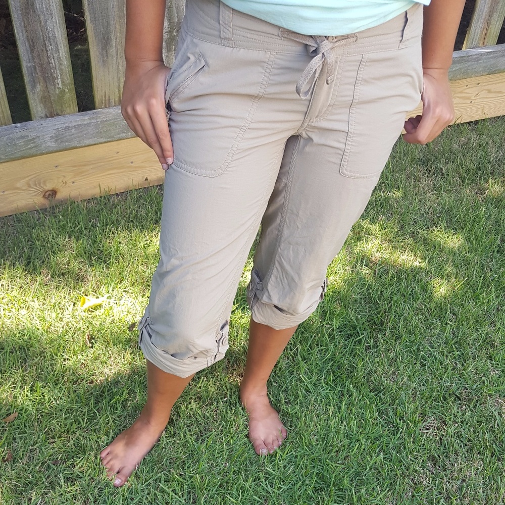 North Face Button-Up Capris