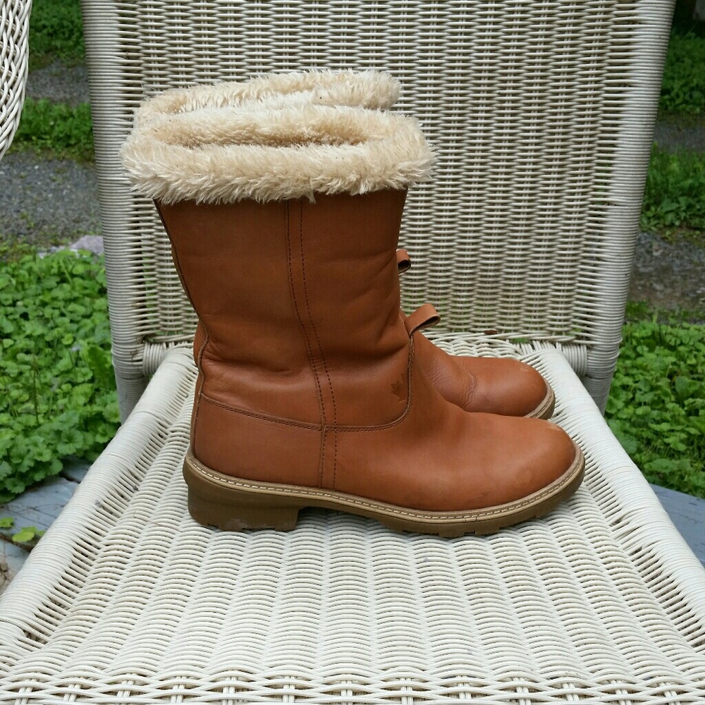 Leather Winter Boots
