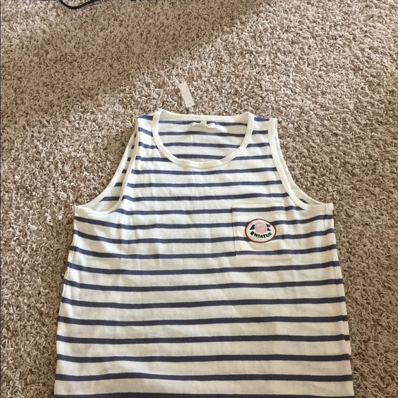 Madewell Striped Hiatus Tank Top, NWT - Picture 4 of 7