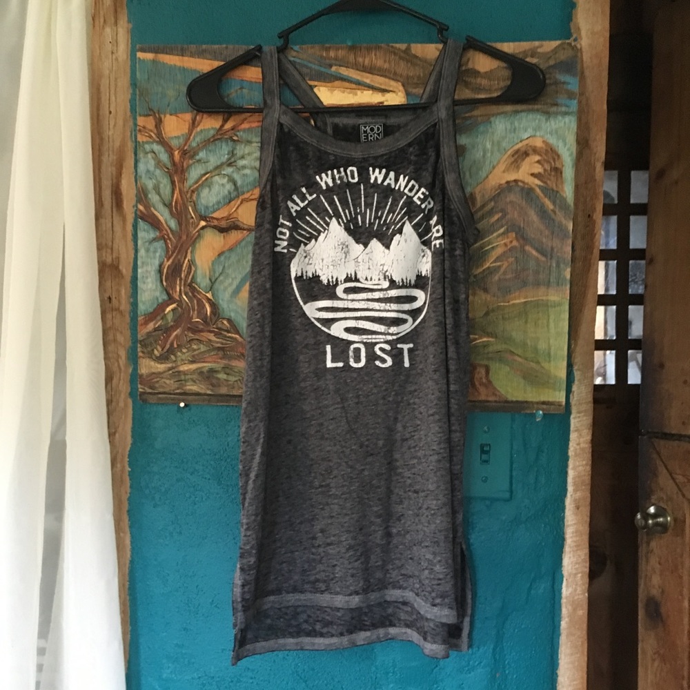 Not All Who Wander Are Lost Tank