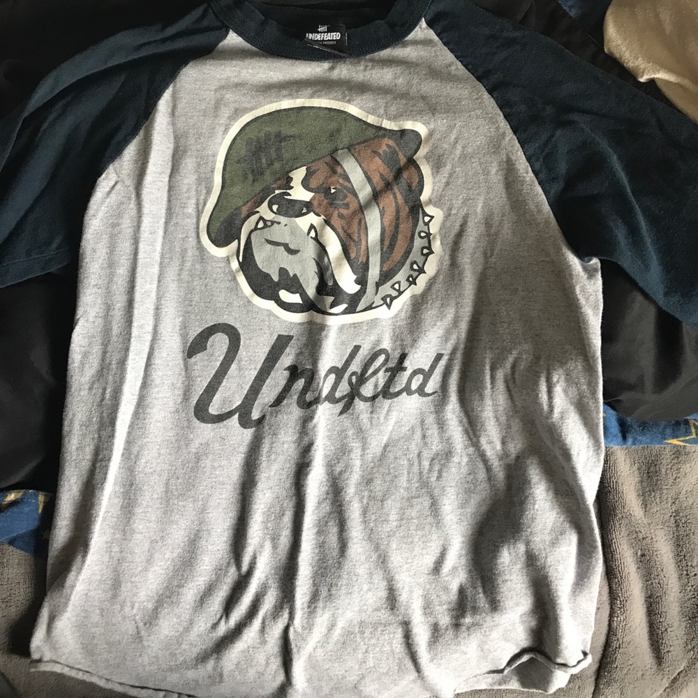 Half sleeve Undefeated baseball T