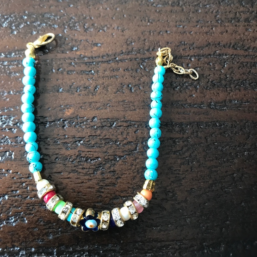 Blue Evil Eye Bracelet