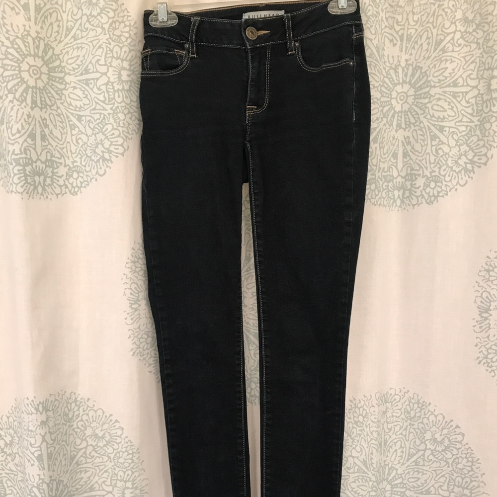 Very dark wash skinny jeans from Pacsun