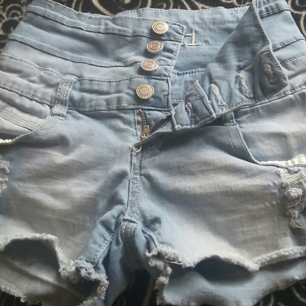 Rue 21 high-waisted shorts.
