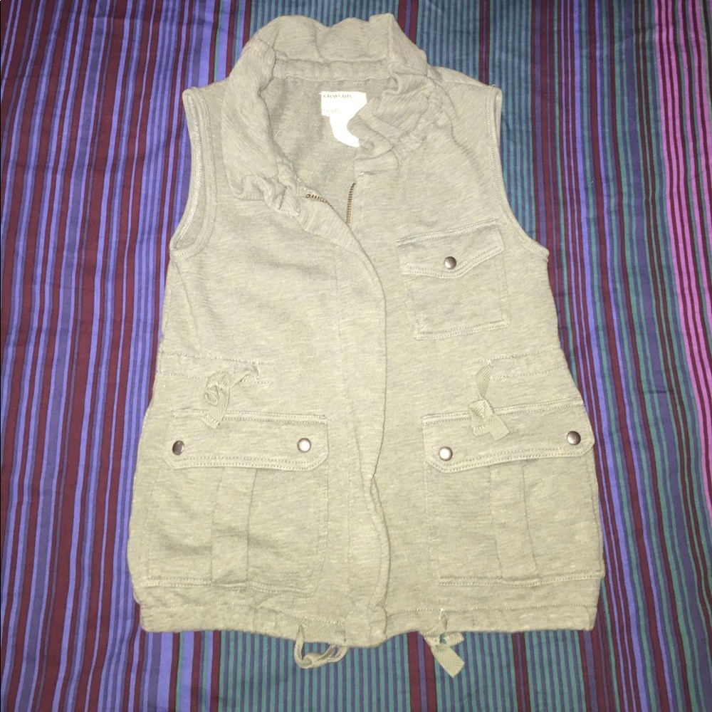 Olive Vest Size 4/5