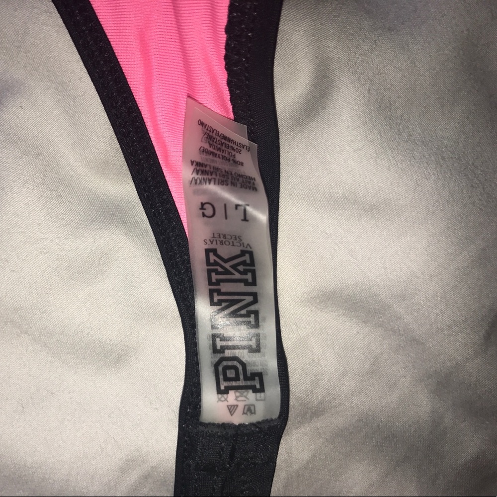 VS Pink Cross front Bikini Top - Picture 4 of 4