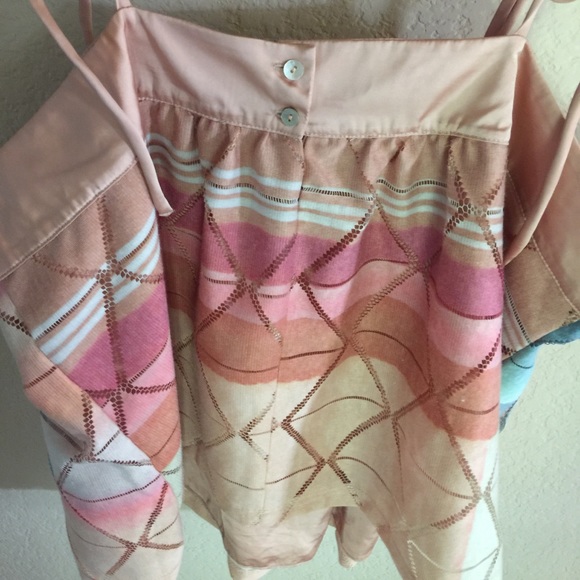 Anthropologie Akemi + Kin Geo Print Tie Shoulder - Picture 6 of 7