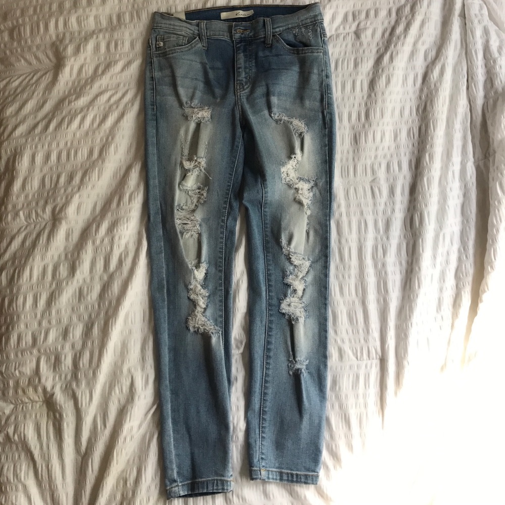 KanCan LA ripped skinny jeans