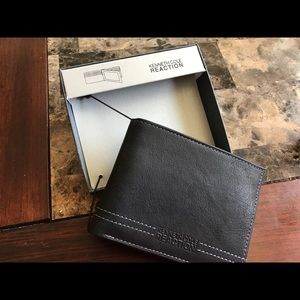 Brand New Black Leather Kenneth Cole Men's Wallet