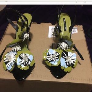 Zara flower heels