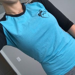 Alphalete workout baseball tee
