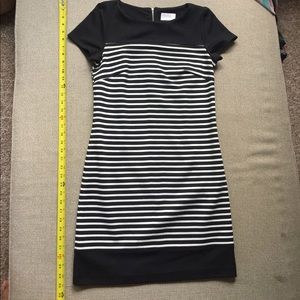 Laundry by Shelli Segal striped shift dress sz 4