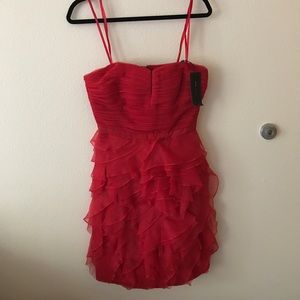 BCBG Maxazria Red formal dress