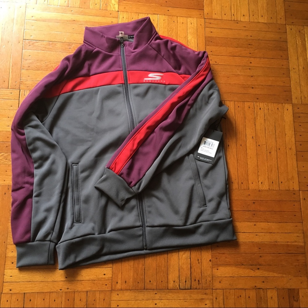 Sketchers performance track jacket
