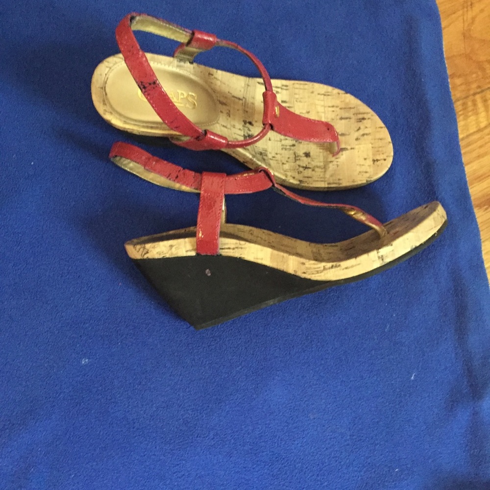 Chaps pink sandals. Wore one time