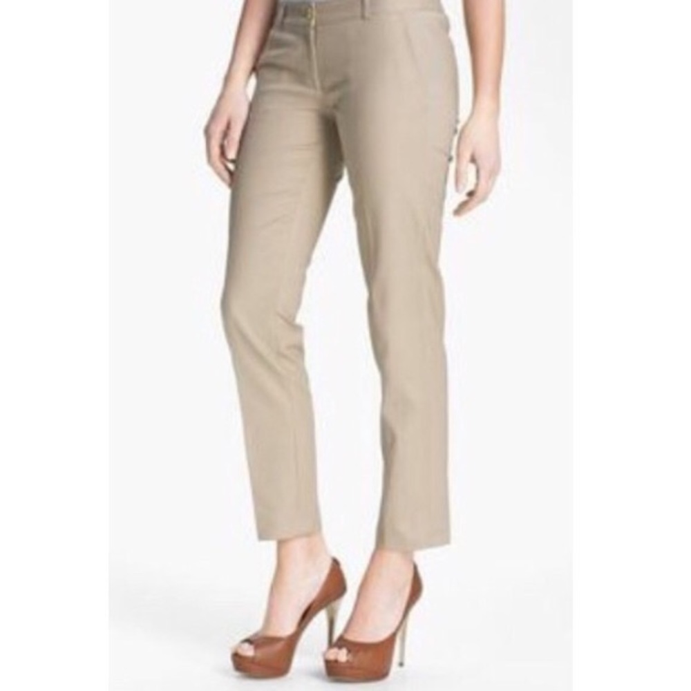 Michael Kors - Khaki Wellesley ankle fit pants