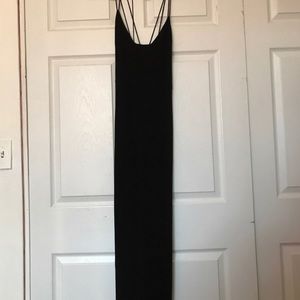 Black Zara Maxi Dress