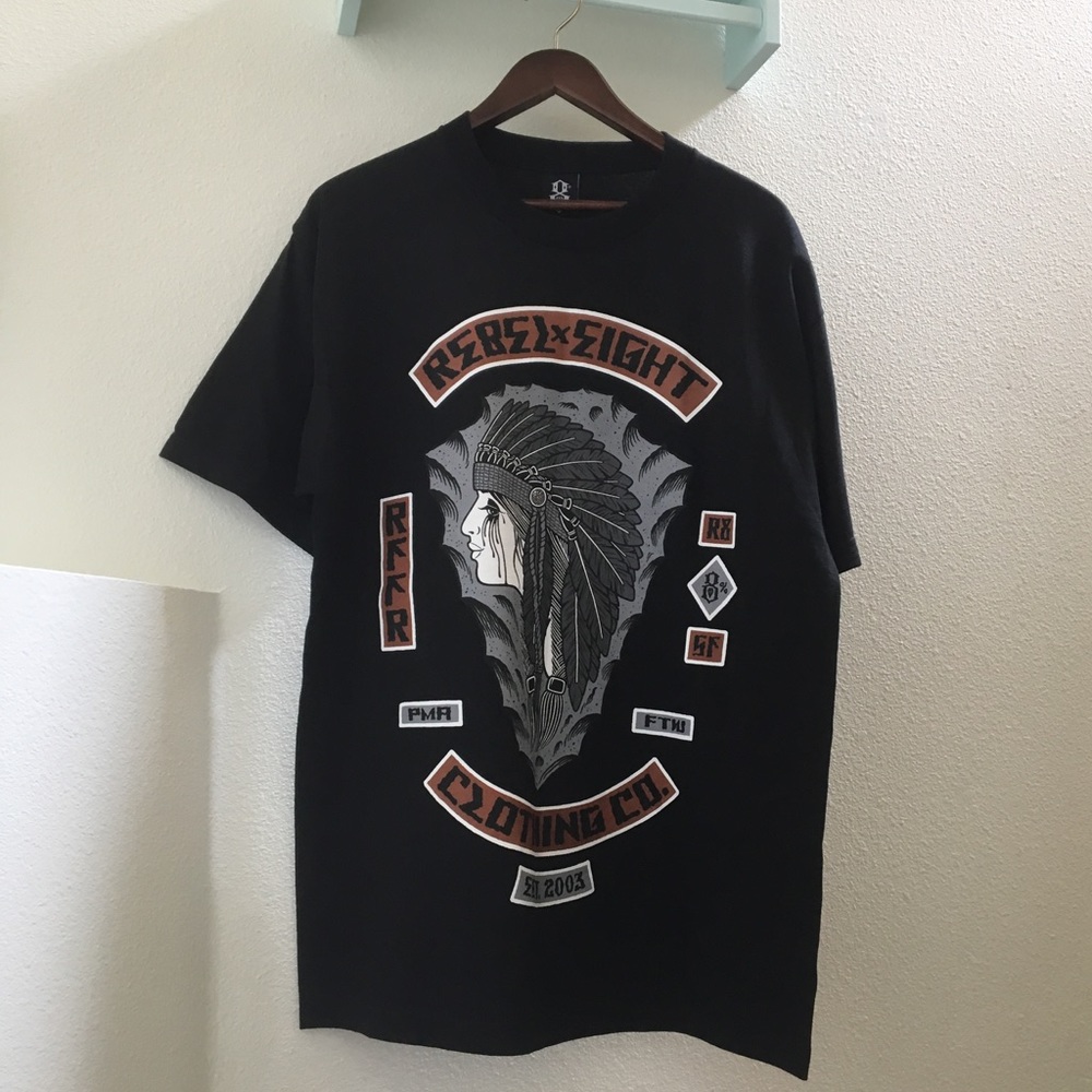 NWOT Rebel 8 men's top