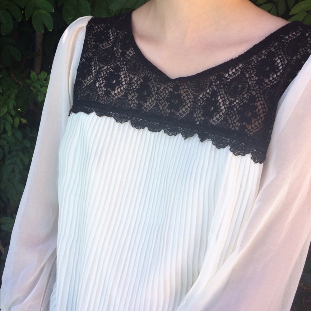 Bcbg girls chiffon blouse