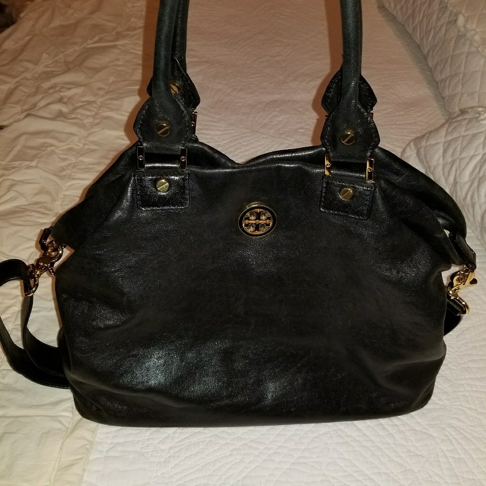 Authentic Leather Tory Burch Bag.