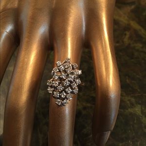 💍Vintage Waterfall Diamond 14kGold💍