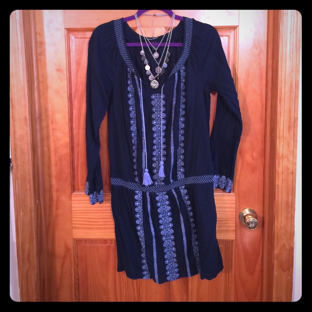 Lucky Brand Embroidered Tunic