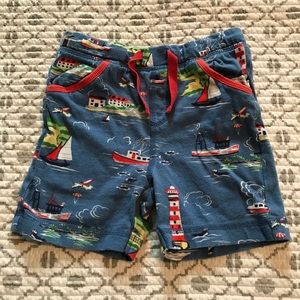 Baby Boden Sailor Themed Shorts