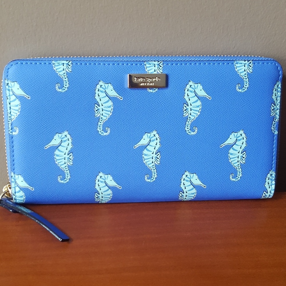NWOT Kate Spade Seahorse Wallet