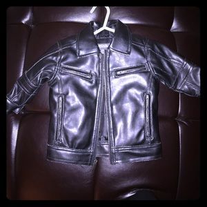 Baby boy leather Jacket!